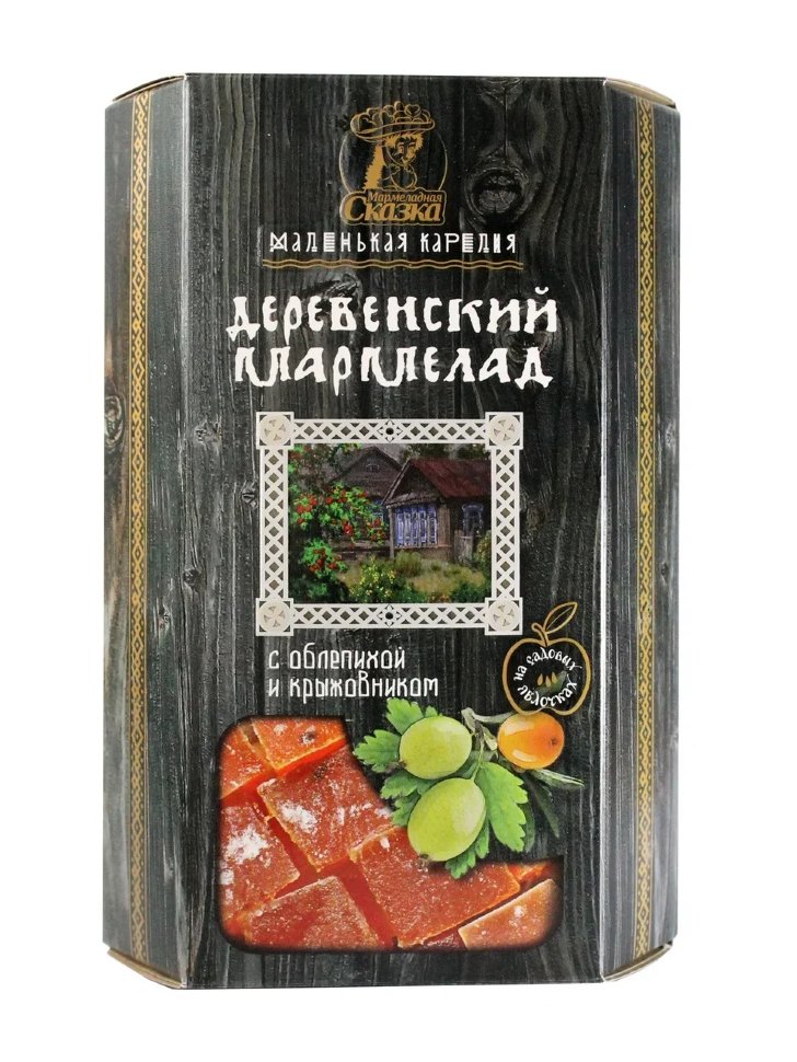  Мармелад деревенский "С крыжовником и облепихой" 300г в Липецке